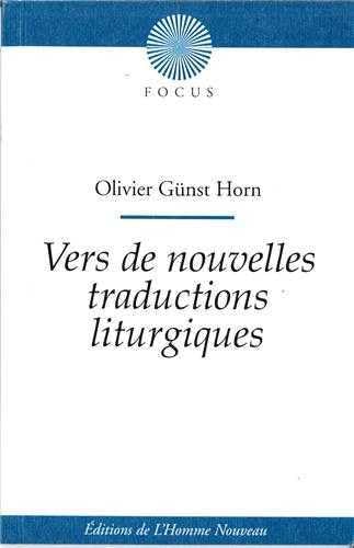Vers de nouvelles traductions liturgiques book