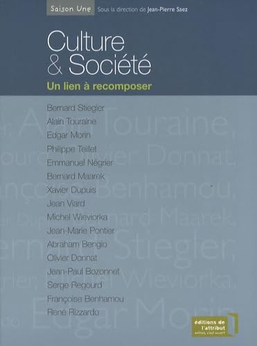 Culture & Société : Un lien à recomposer book