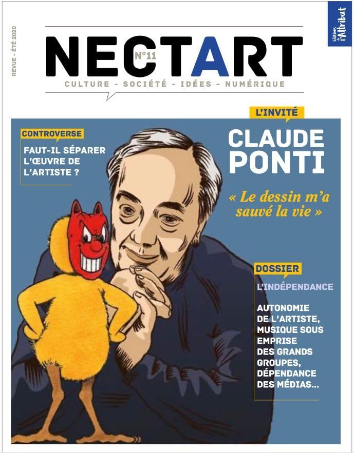 Nectart # 11 - Claude Ponti - Ete 2020 book