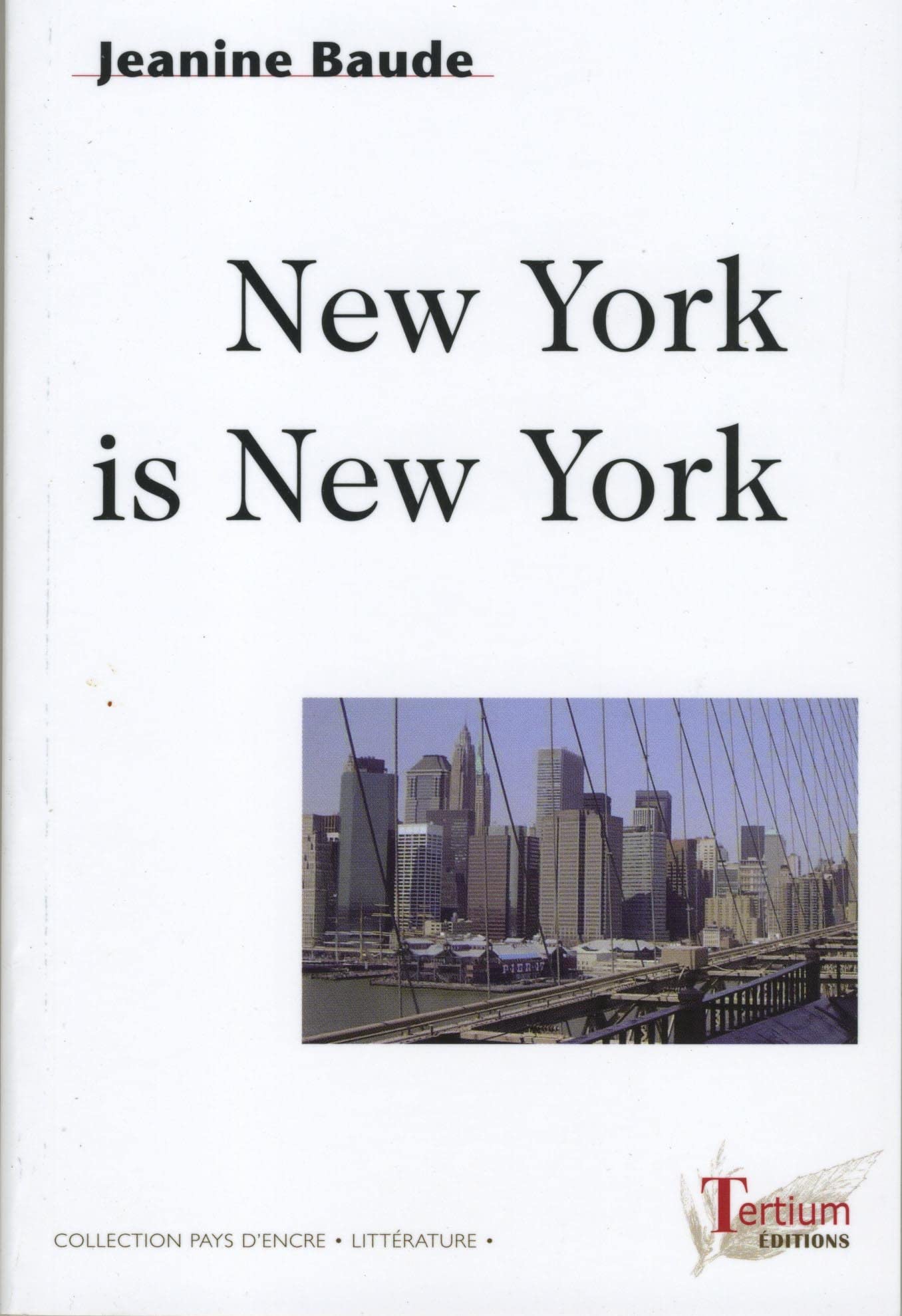 New York is New York book