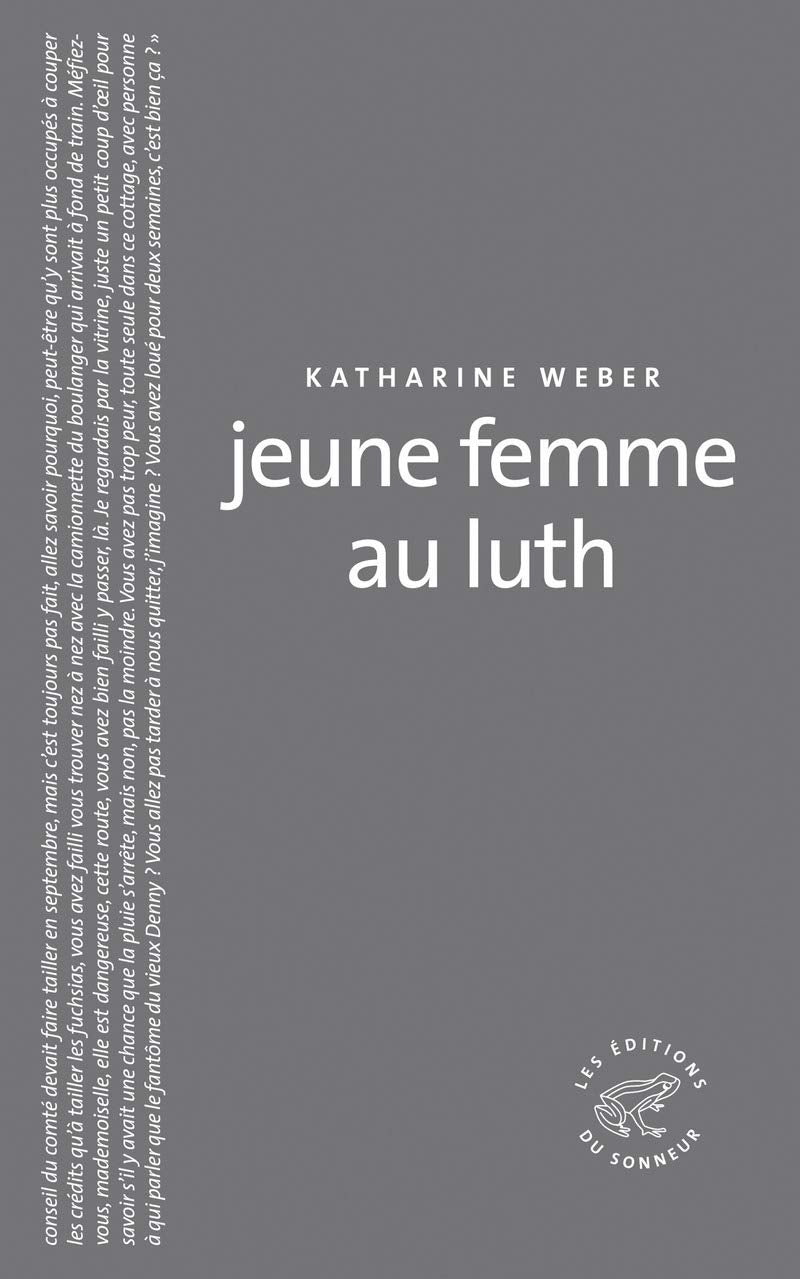 Jeune femme au luth book