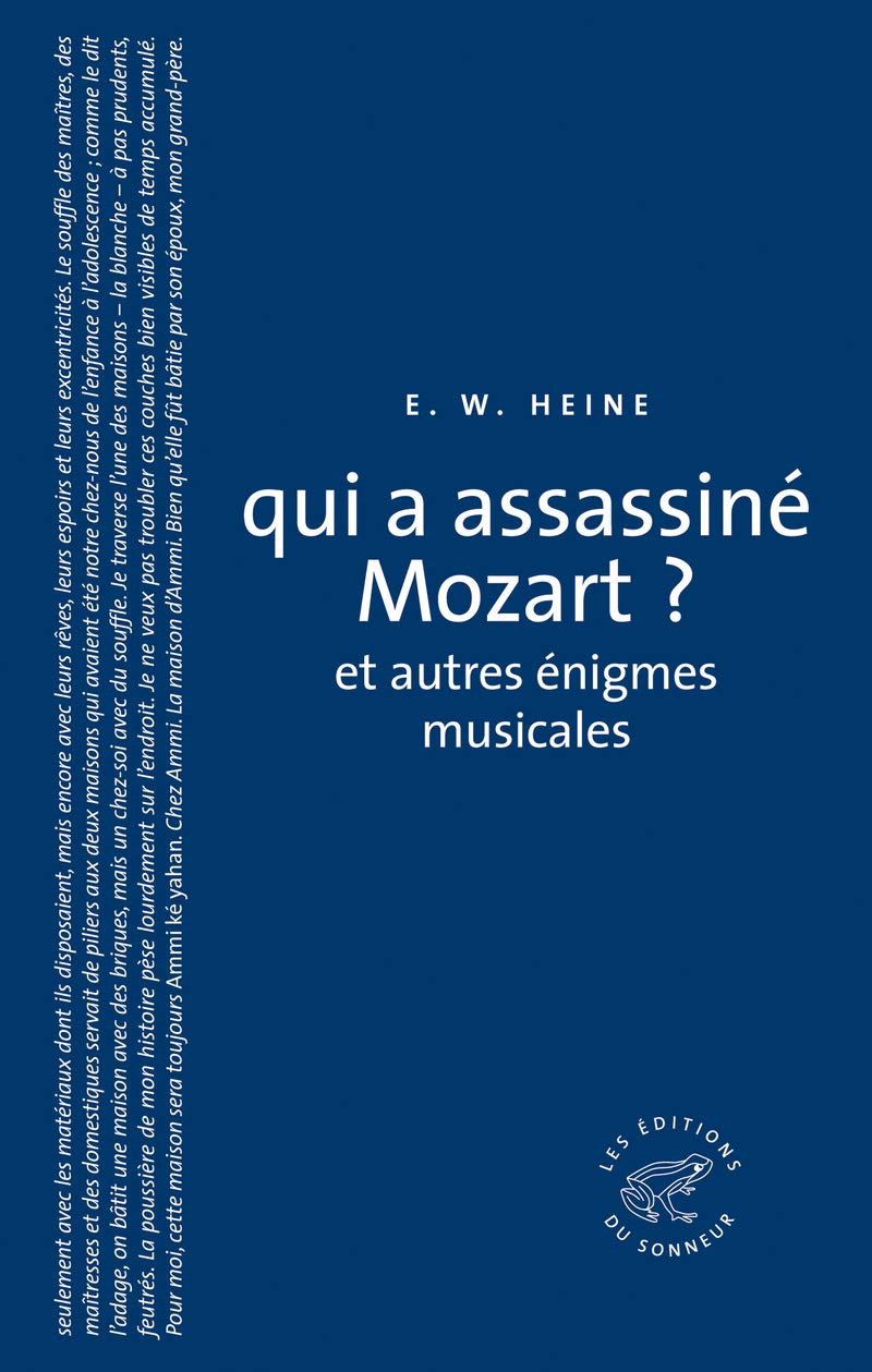 Qui a assassiné Mozart ? et autres énigmes musicales book