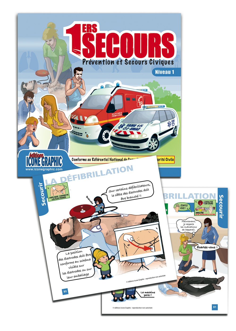 LIVRE PARTICIPANT BANDE DESSINEE PREVENTION & SECOURS CIVIQUES - PSC1 Books