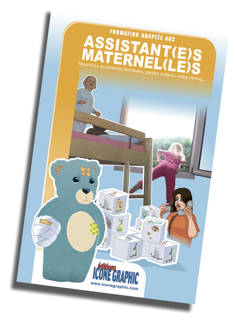 Livre formation aux gestes de 1ers secours : assistante maternelle book