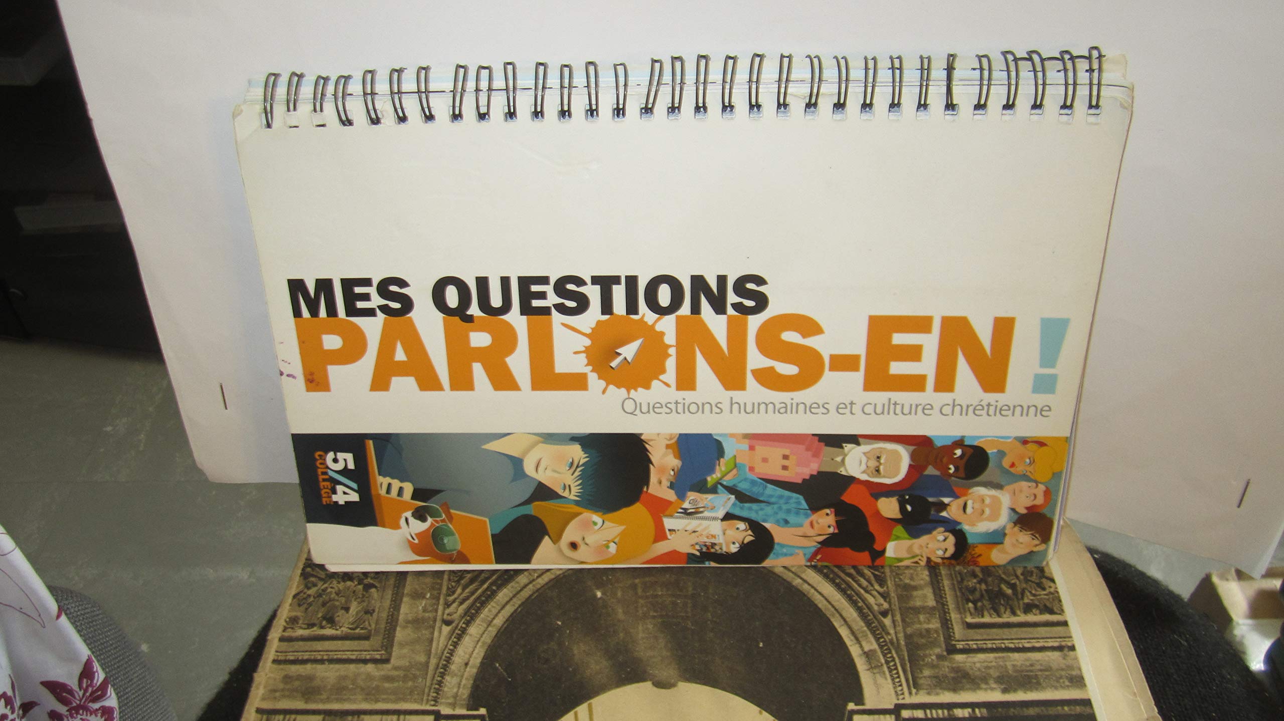 Mes questions, parlons-en! enfant: Livre-fichier enfant Religion & Esotericism