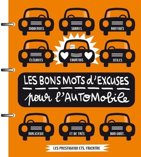 Les bons mots d'excuses pour l'automobile book