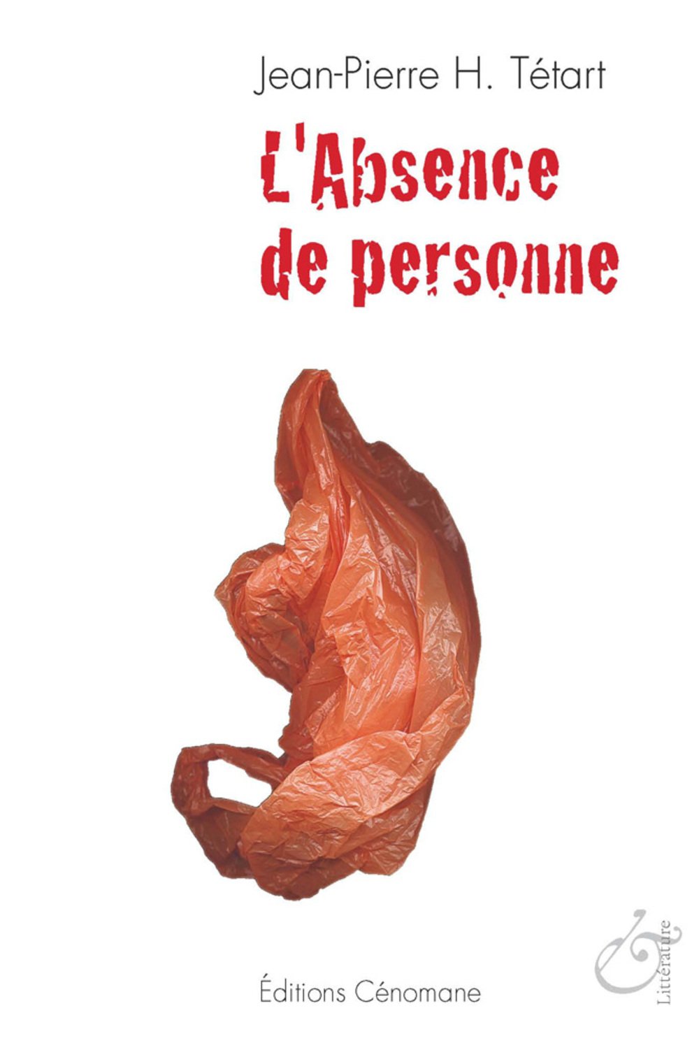 L'Absence de personne book