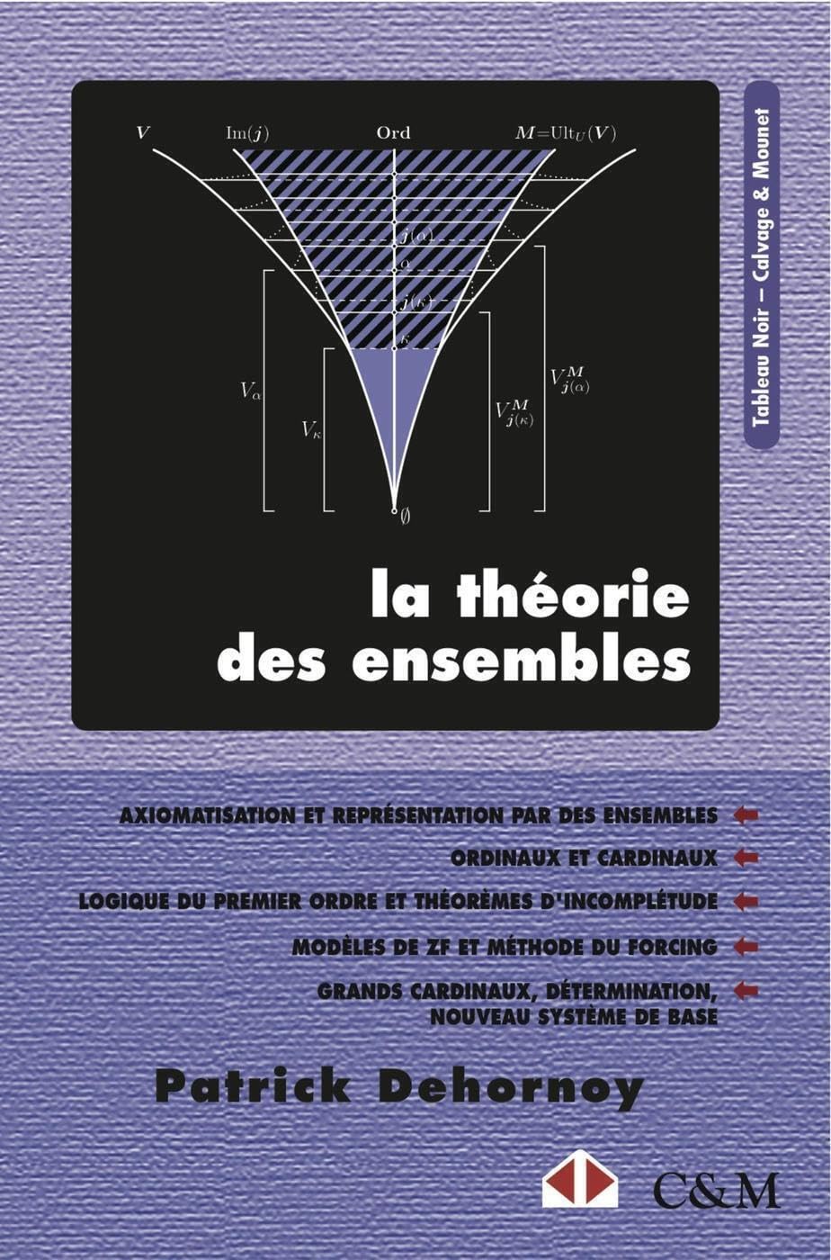 La théorie des ensembles: Introduction à une théorie de l'infini et des grands cardinaux book
