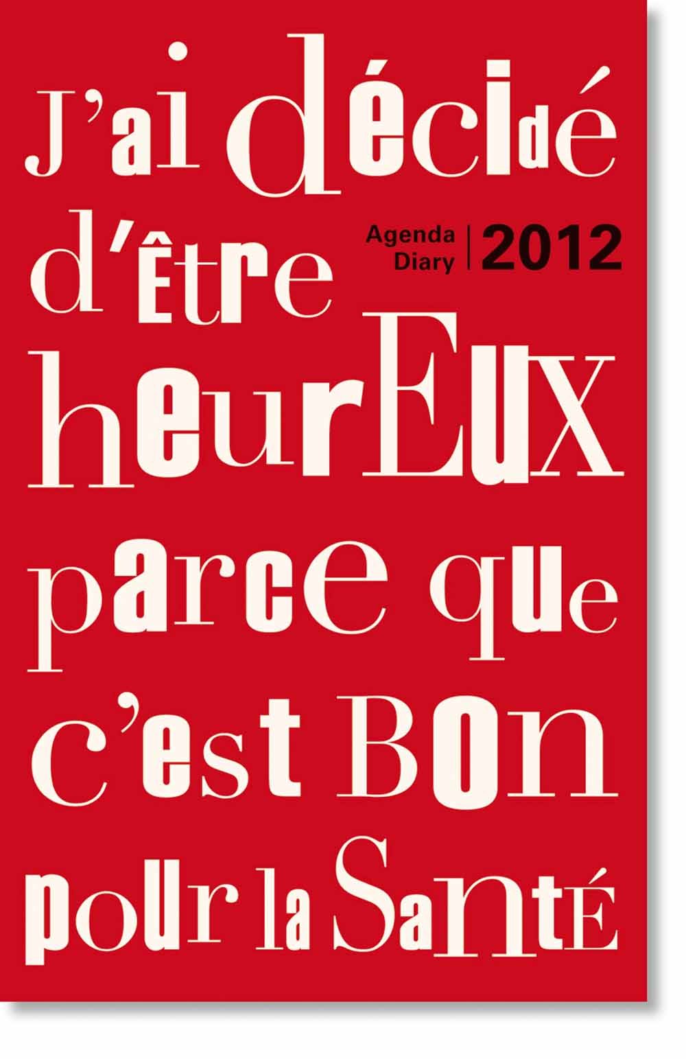 2012 Pocket Diary Illustrated Quotations (in French) book
