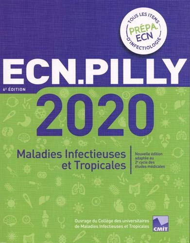 Maladies infectieuses et tropicales : 2020 : préparation ECN tous les items d'infectiologie Books