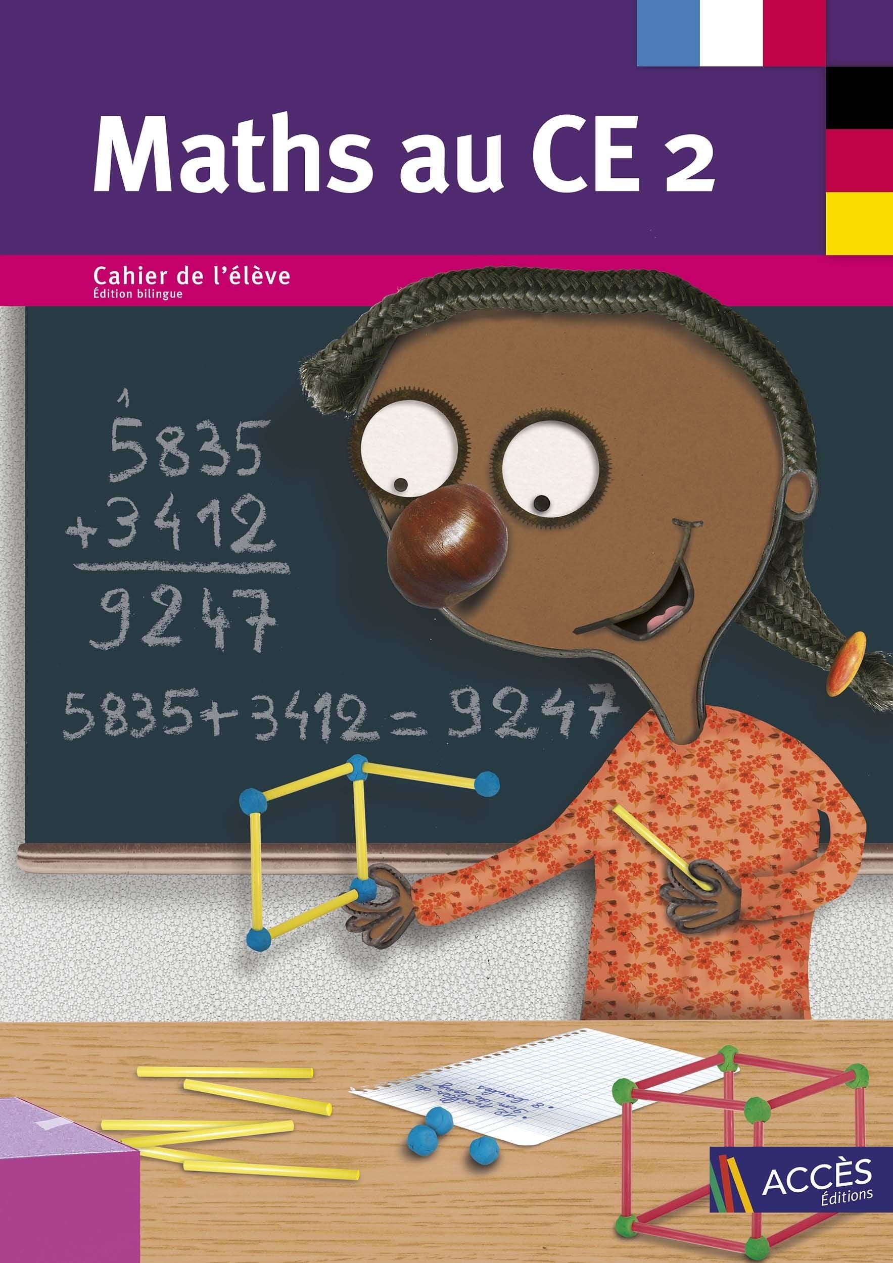 BILINGUE Maths au CE2 Cahier de l'élève (lot de 5 ex.): Pack en 5 volumes Non-fiction