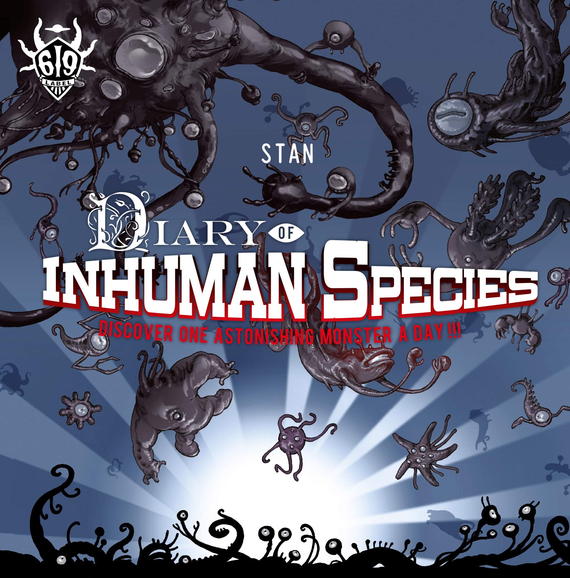 DIARY OF INHUMAN SPECIES: Discover One Astonishing Monster a Day !!! Manga