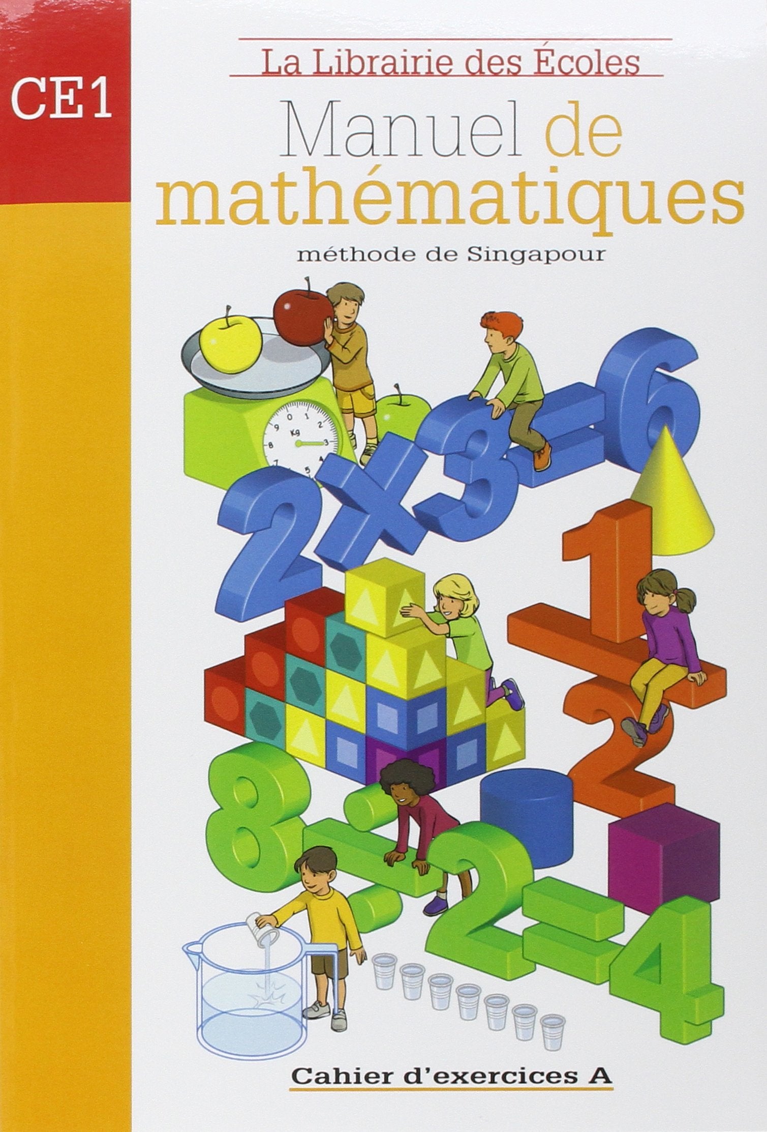 Manuel de mathématiques. CE1. Per la Scuola elementare. Con libro: Cahier d'exercices: A Professional & Reference Books