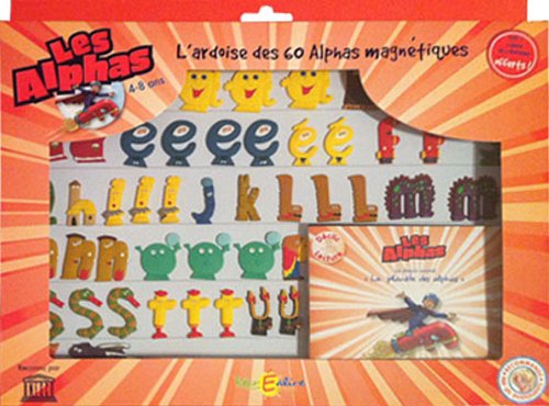 L'ardoise des 60 Alphas magnétiques: La planète des Alphas 4-8 ans book