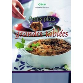 Livre Thermomix Petits Plats pour grande Tablées book