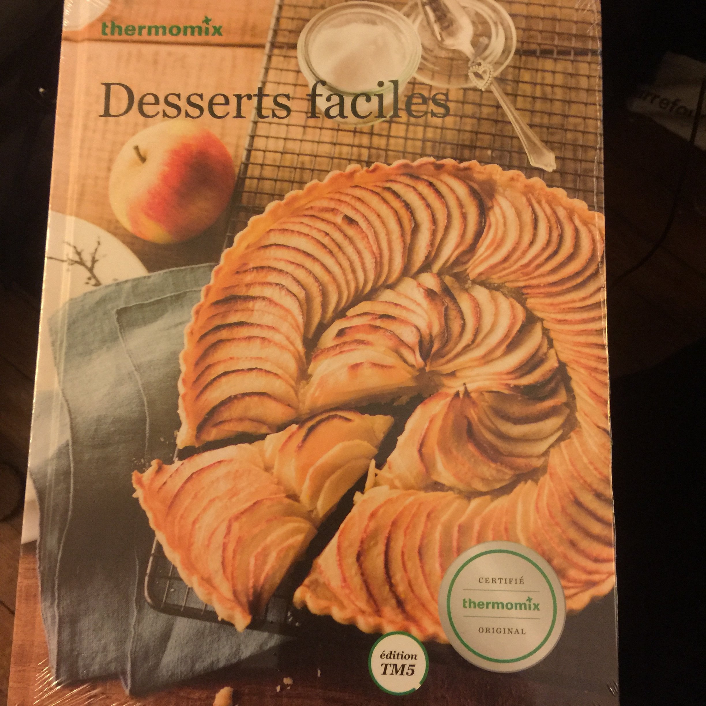 Livre Desserts Faciles Thermomix TM5 Vorwerk Books