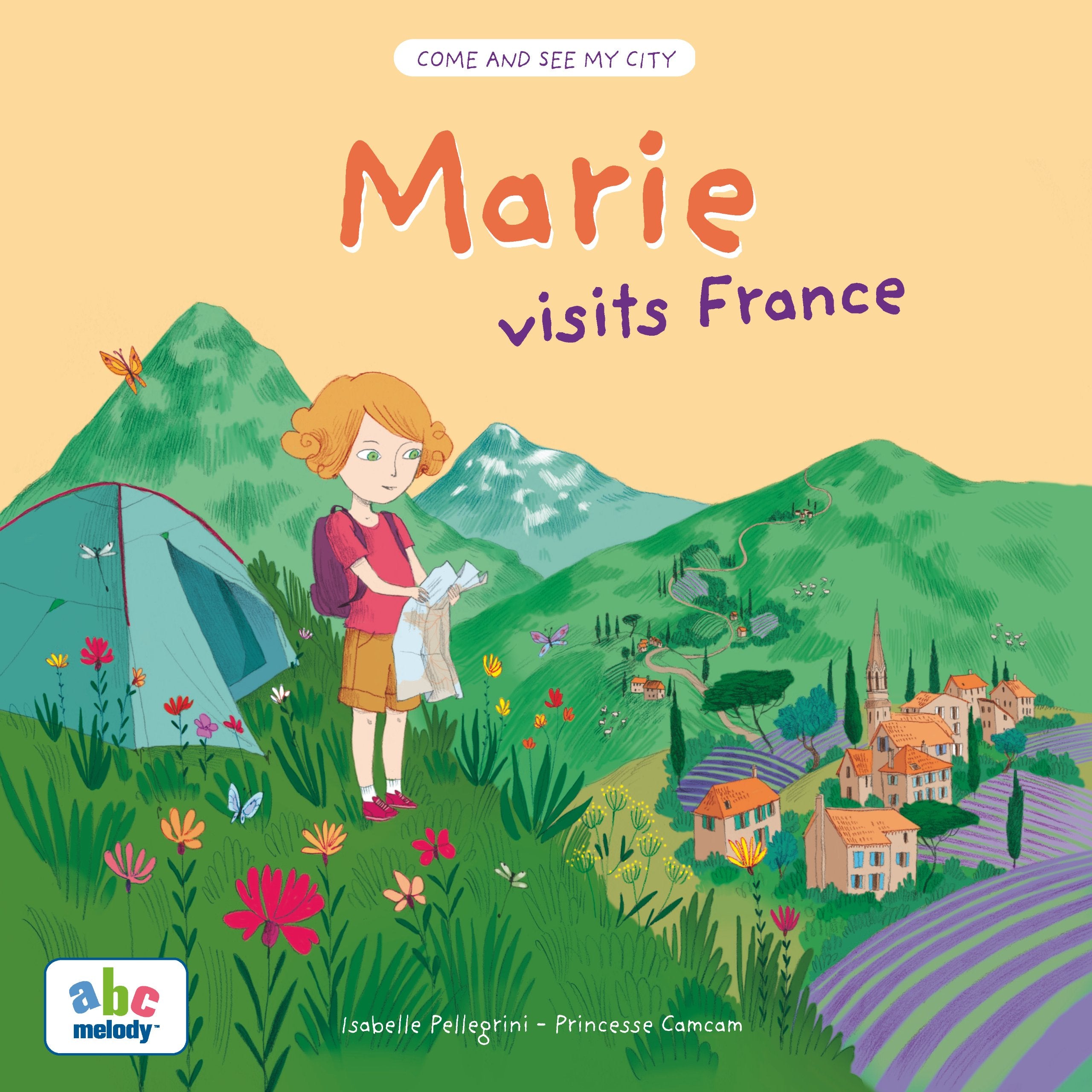 MARIE VISITS FRANCE (Version anglaise) book
