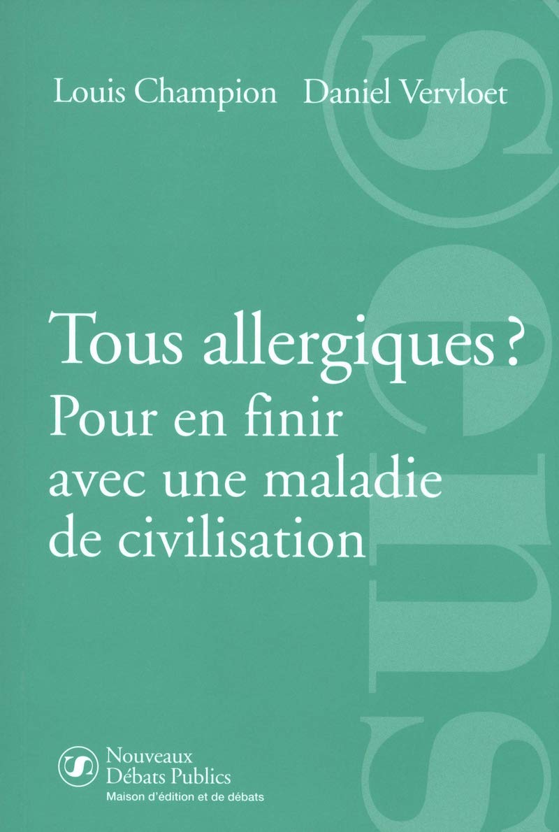 ALLERGIES : LES SOCIETES MODERNES SONT-ELLES CONDA book
