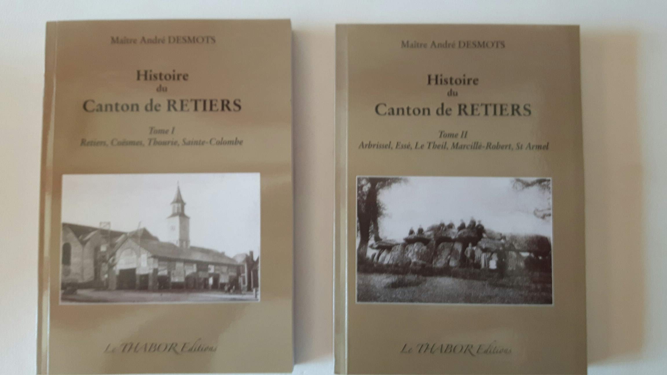 HISTOIRE DU CANTON DE RETIERS EN 2 Tomes. book