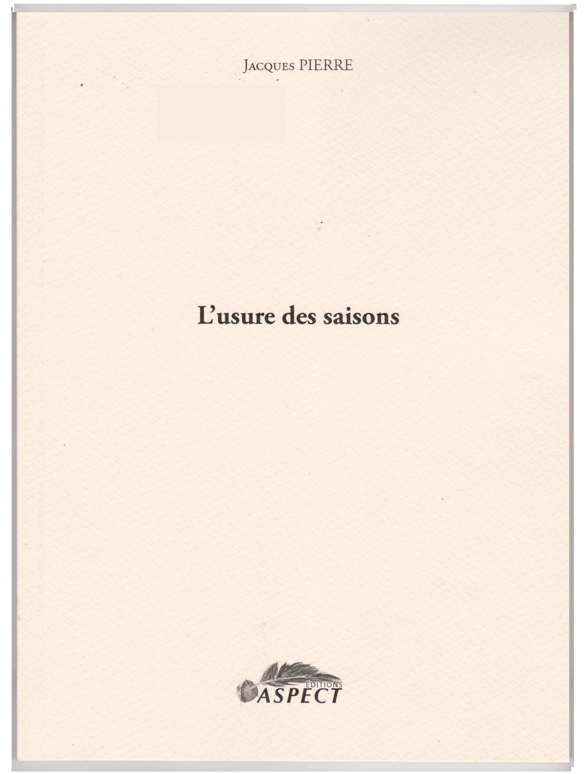 Product Image: L'usure des saisons