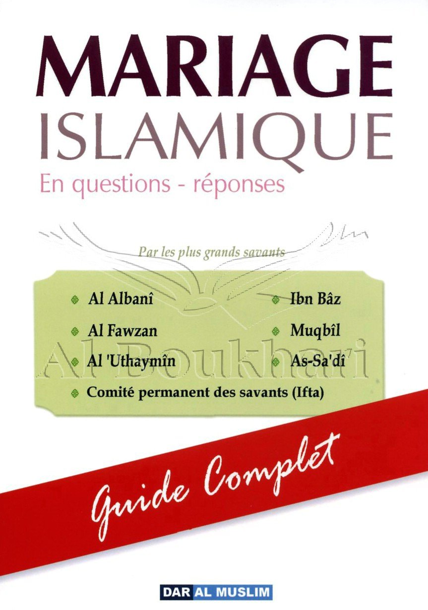 Mariage islamique en questions - réponses Books