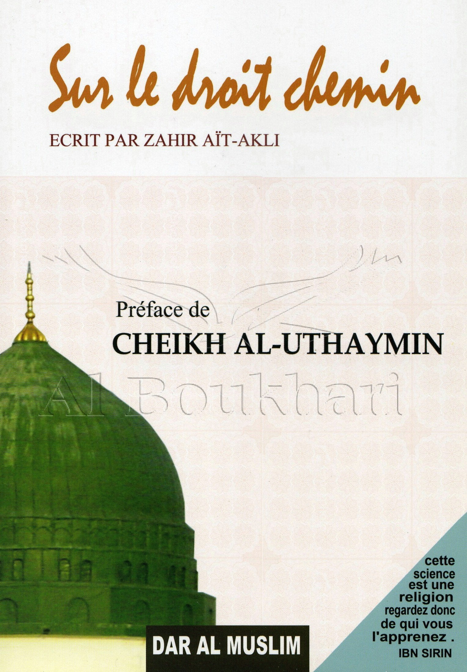Sur le Droit Chemin book