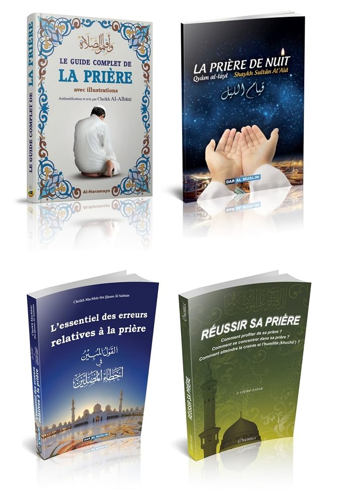 Pack 4 livres : Tout savoir sur la Prière en islam (Guide complet) book