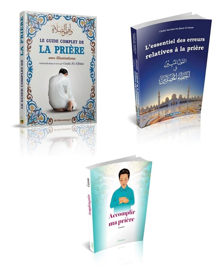 Pack de 3 livres : Tout savoir sur la Prière en islam (as-Salât) - Guide complet pour toute la famille book