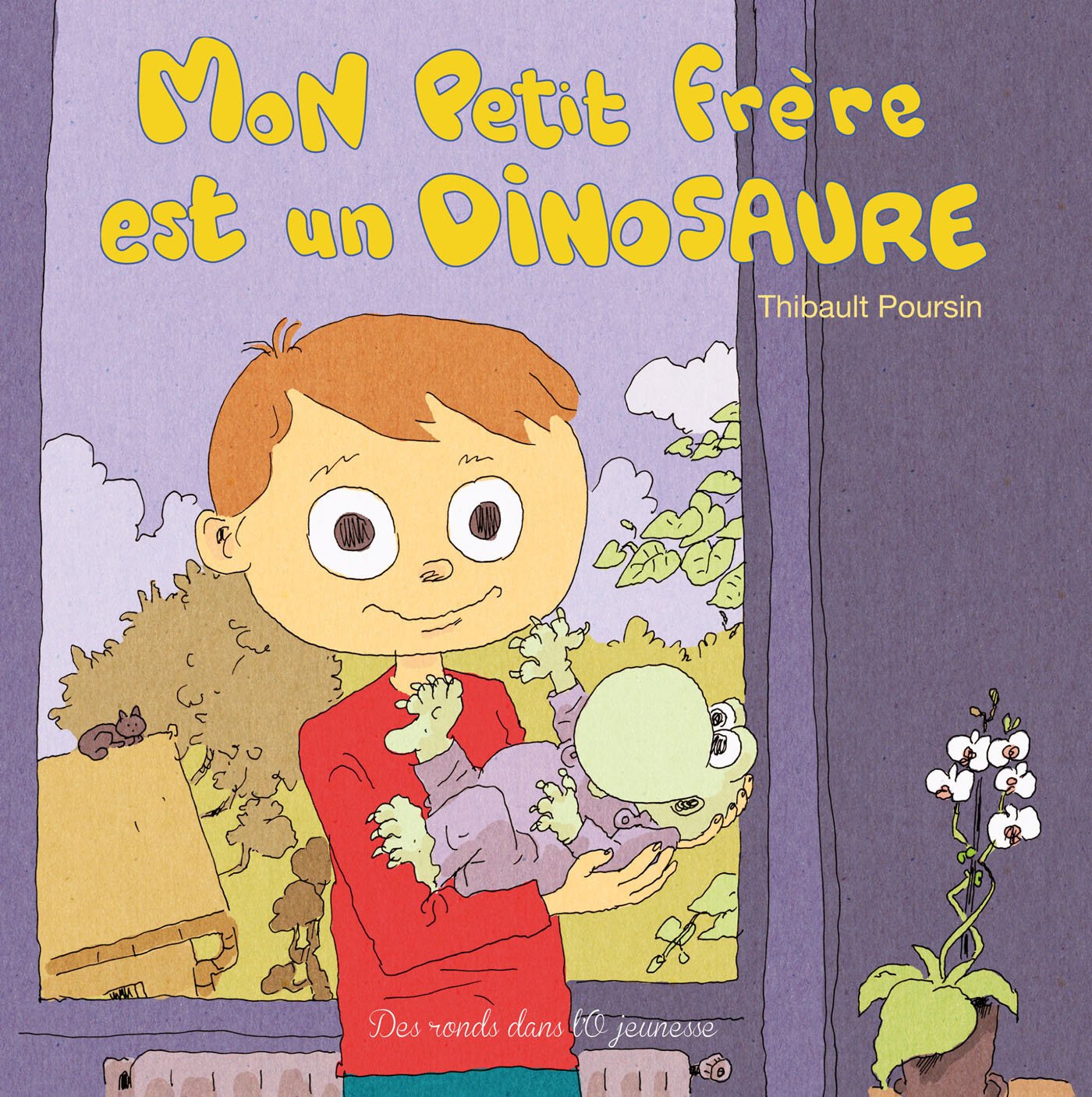Mon petit frère est un dinosaure book