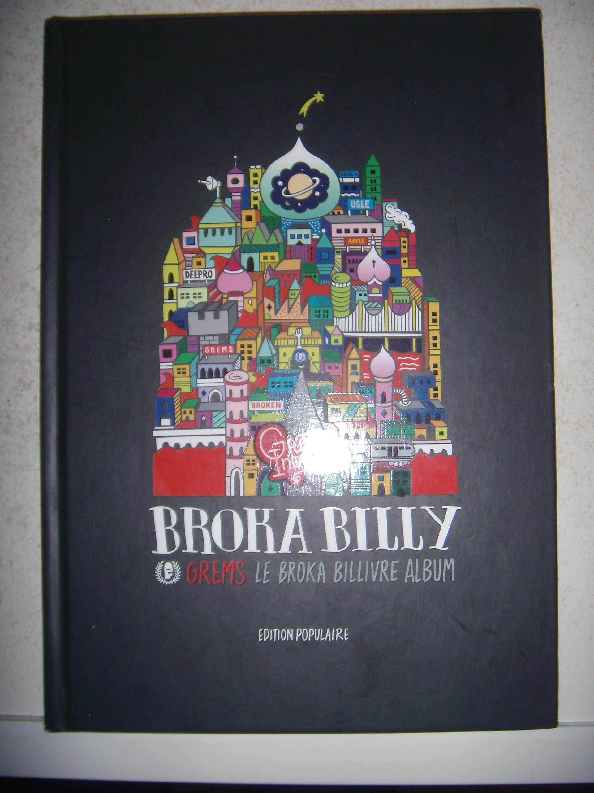 Broka Billy (Livre+CD Album) GREMS le Broka Billivre Album book