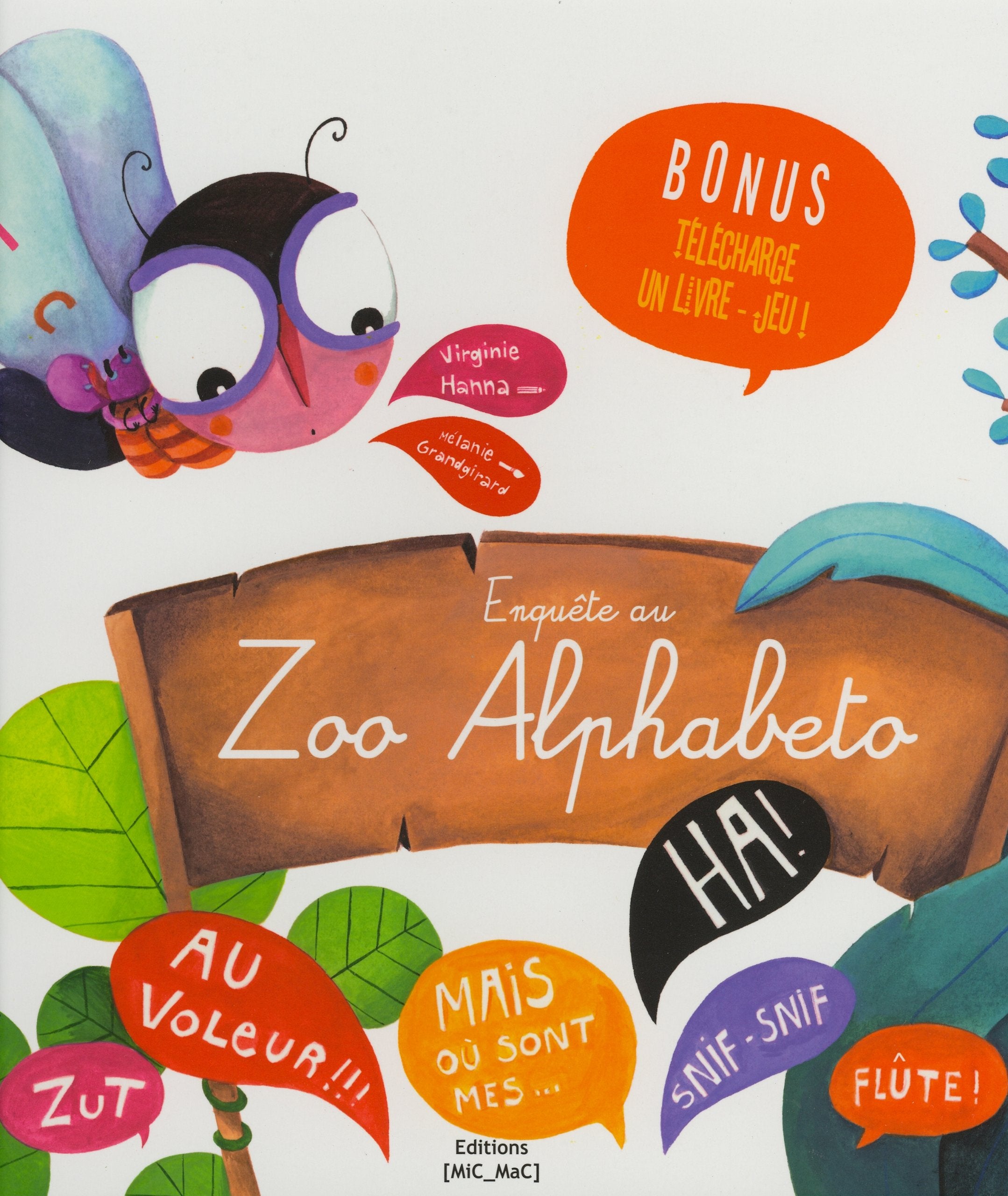 Enquête au Zoo Alphabeto Children's books