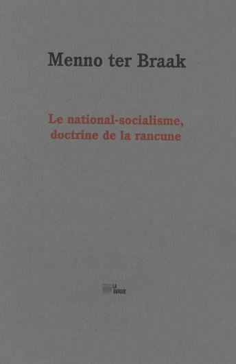 Le national-socialisme, doctrine de la rancune. Discours sur la liberté book