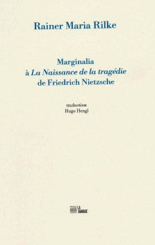 Marginalia à La naissance de la tragédie de Friedrich Nietzsche : 1900 book