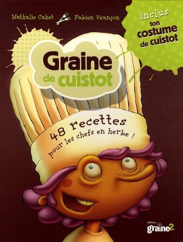 Coffret Cuisine "Graine de cuistot" (Livre+1 tablier et 1 toque enfant) book