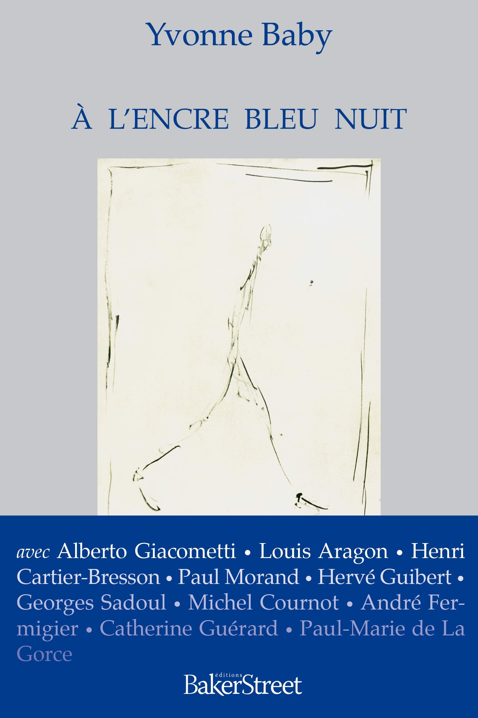 A l'encre bleu nuit book