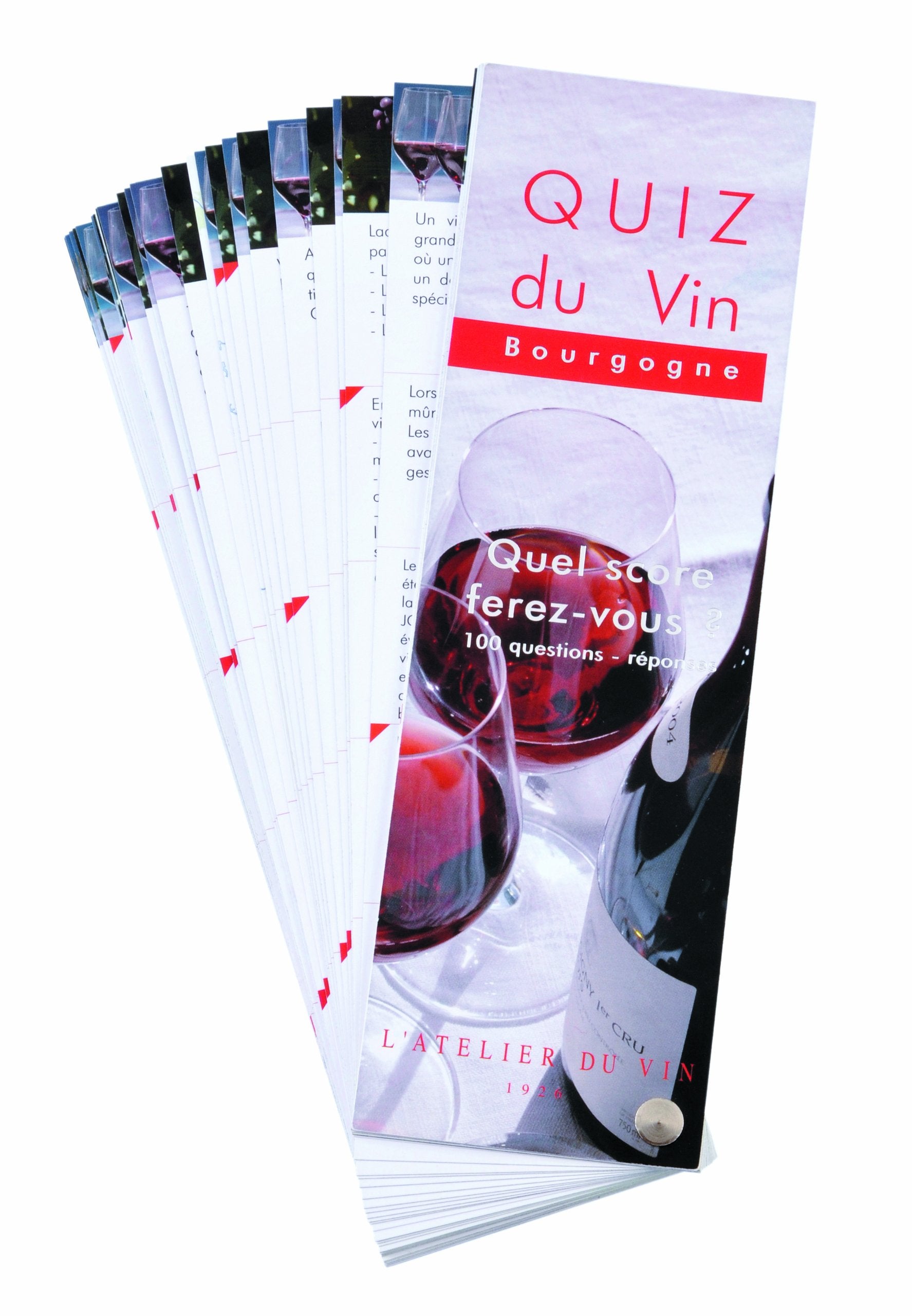 Quiz du Vin Bourgogne Books