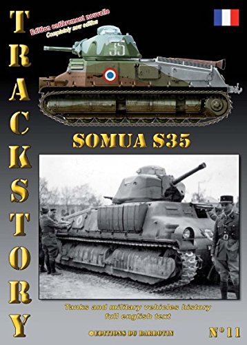 Trackstory No 11 - Somua S35 - Tanks and military Books