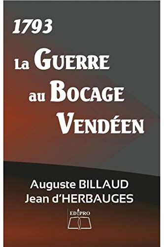 La guerre au bocage vendeen book
