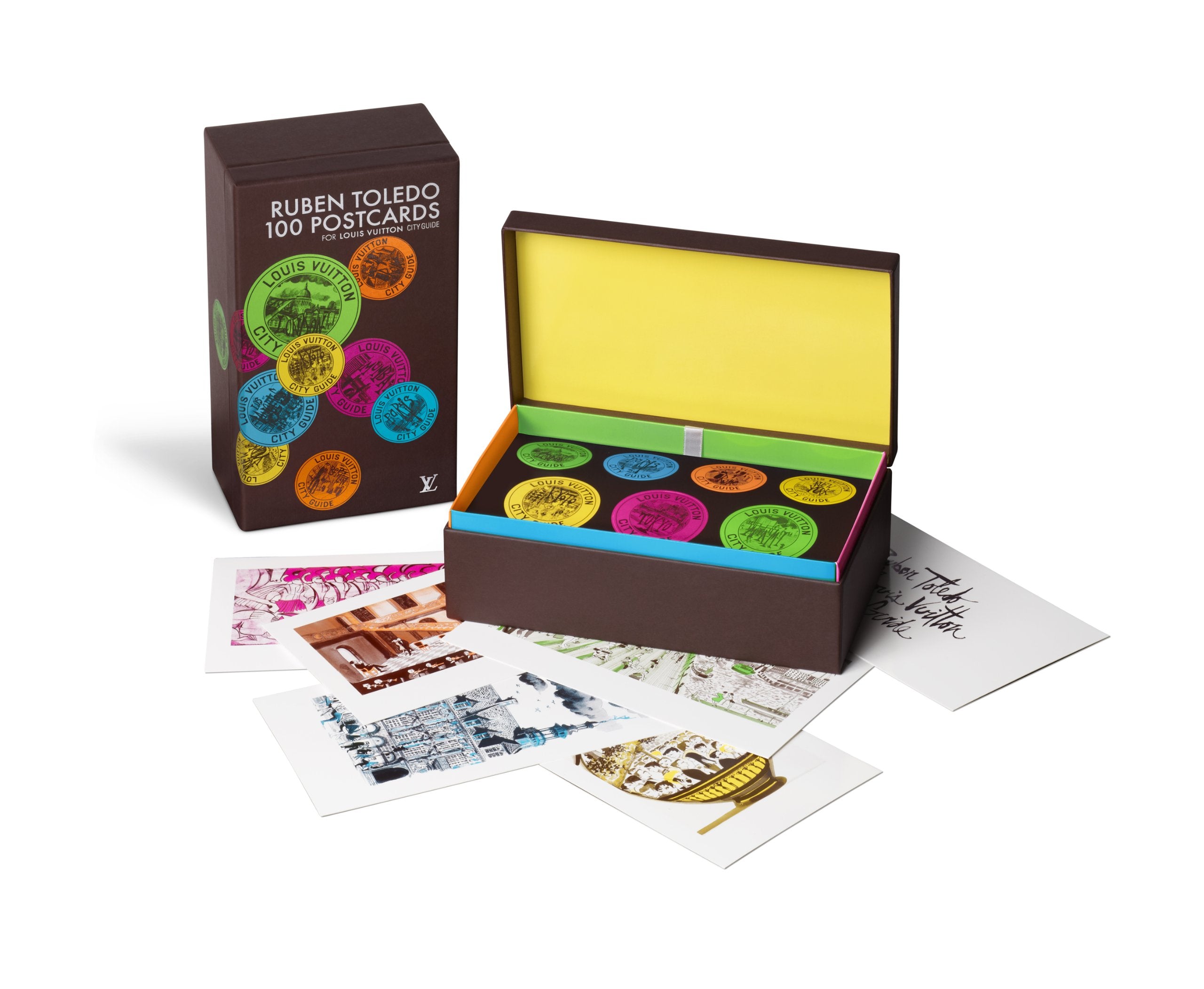 COFFRET 100 CARTES POSTALES 100 VILLES DU MONDE book
