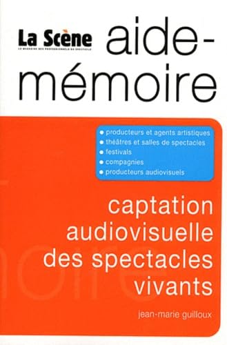 Captation audiovisuelle des spectacles vivants Books