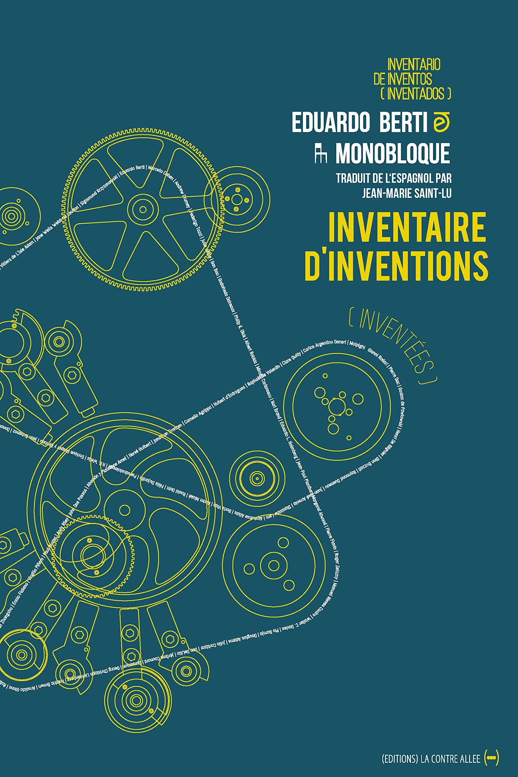 Inventaire d'Inventions (Inventees): Bref catalogue d'inventions imaginaires Contemporary literature