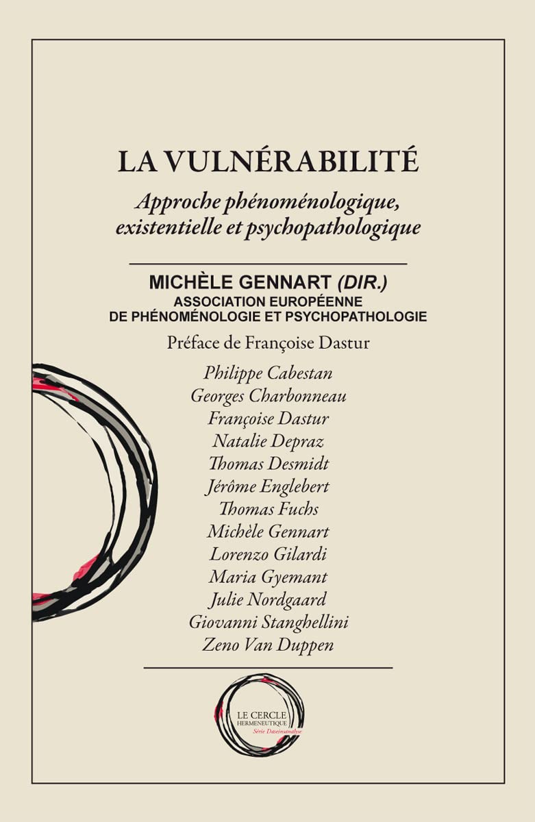 La vulnéralibité: Approche phénoménologique, existentielle et psychopathologique book