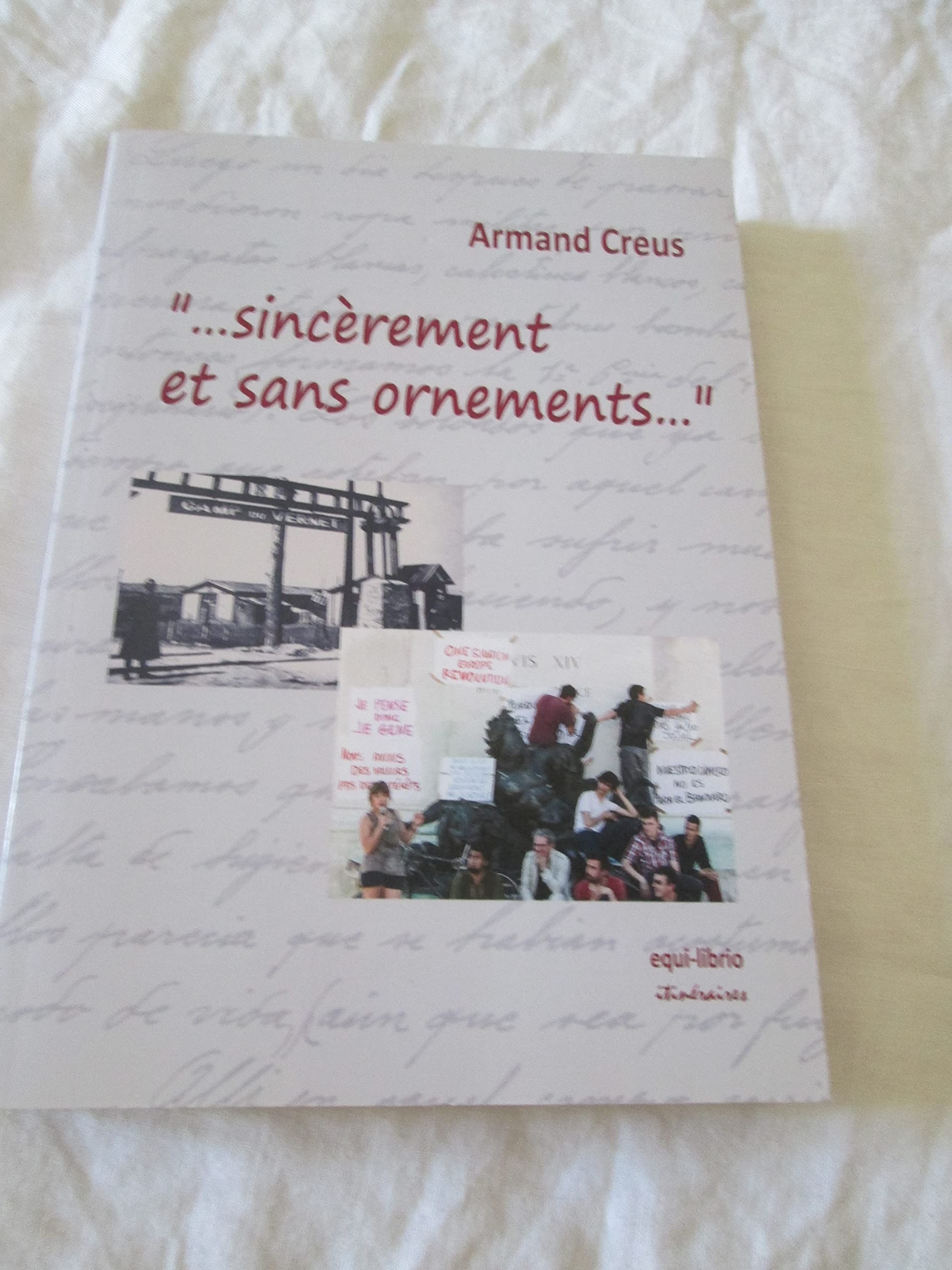 Sincèrement et sans ornements book