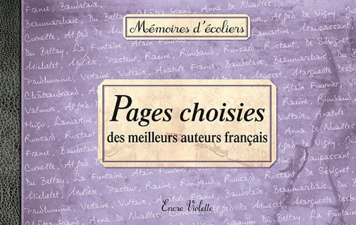 Pages choisies des meilleurs auteurs français Books
