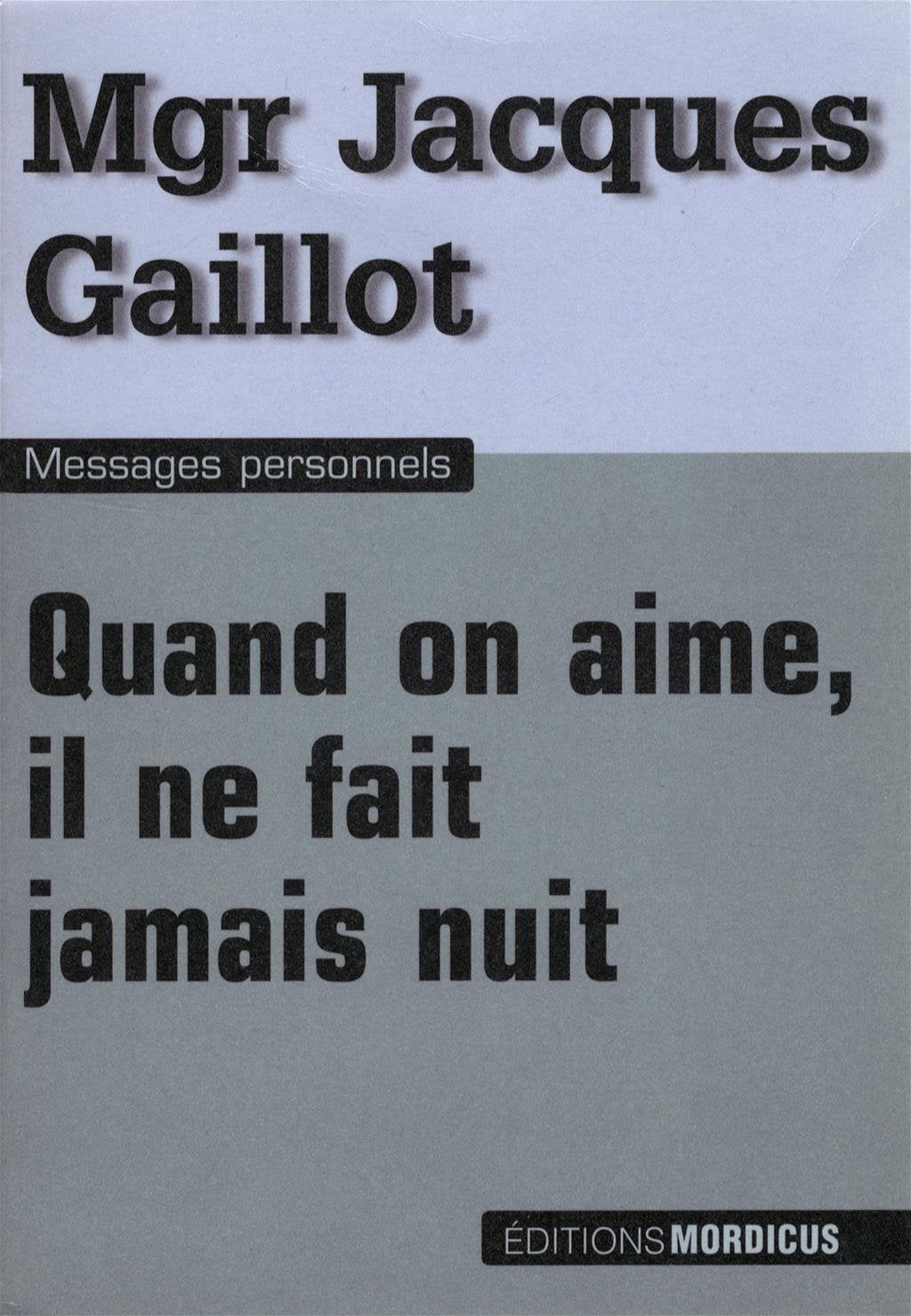 Quand on aime, il ne fait jamais nuit book