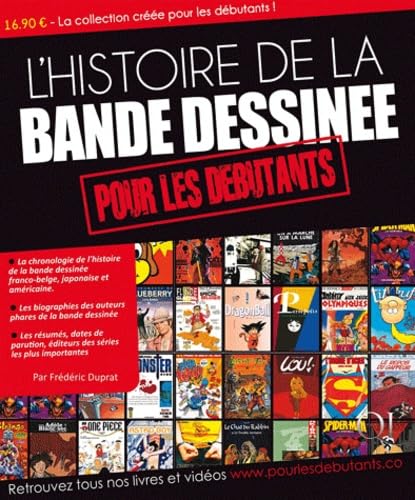 L'histoire de la bande dessinée pour les débutants Books