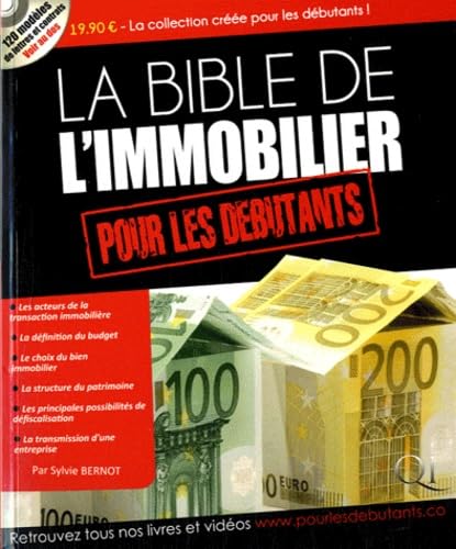 La Bible de l'immobilier pour les débutants Books