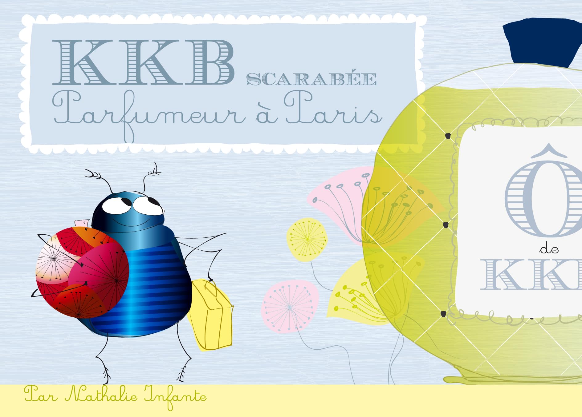 KKB scarabée parfumeur à Paris book