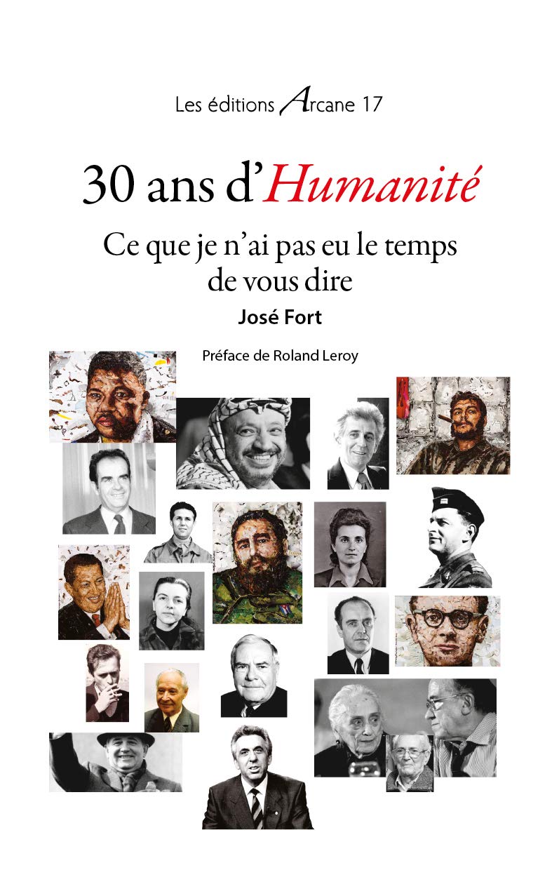 30 ans d'humanité, ce que je n'ai pas eu le temps de vous dire book