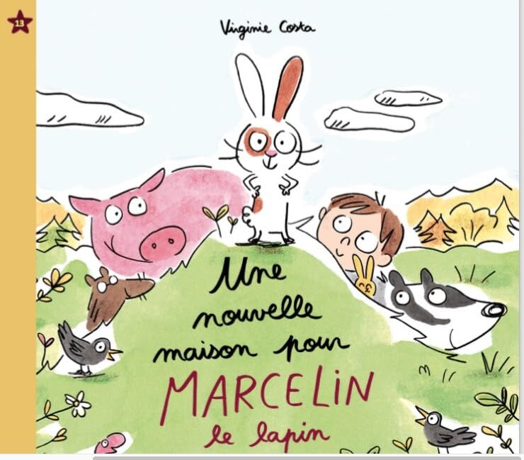 UNE NOUVELLE MAISON POUR MARCELIN LE LAPIN Children's books